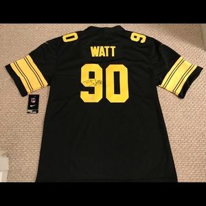 TJ Watt Autographed Steelets Stitched NFL Jersey